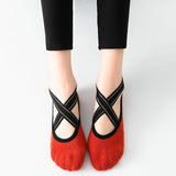 High Quality Bandage Yoga Socks Anti-Slip Towel Bottom Pilates Breathable Quick-Dry Backless Barre
