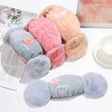 Cartoon Cute Earmuffs Cap Thicken Plush Keep Warm Earflap