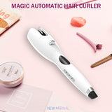 LCD Full Automatic Hair Curling Iron Air Rotating Portable Spin N Wand