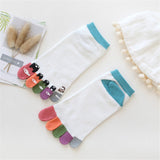 Cute Print Happy Socks Colorful Toe Funny Five Finger Harajuku Cotton