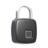 IP65 Waterproof Classic Padlock Smart Fingerprint Security Backpack Luggage Cabinet Door Lock