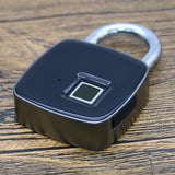 IP65 Waterproof Classic Padlock Smart Fingerprint Security Backpack Luggage Cabinet Door Lock