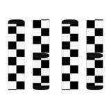 Black White Checker Sublimation Socks