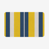 Pearl Corn Zodiac Stripes Microfiber Chevron Non-Slip Soft Kitchen Mat Bath Rug Doormat