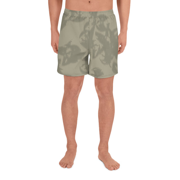 Eagle Taupe Gray Men's Athletic Long Shorts