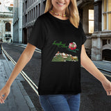 Santa Reindeers Women's T-Shirt Made in USA