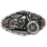 Silver Plating Metal Motorcycle Belt Buckles