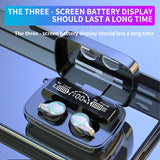 Bluetooth Wireless Mic Sports Waterproof TWS Touch Control Earbuds