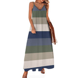 Adorn Narrow Band Sling Ankle Long Dress