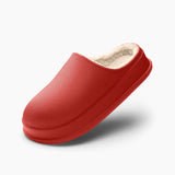 EVA Waterproof Couples Cotton Customized Plush Slippers