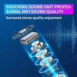 Bluetooth Wireless Mic Sports Waterproof TWS Touch Control Earbuds