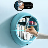 Bathroom Wall-Mounted Cosmetic Jewelry Makeup Large Storage Box