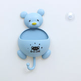 Multifunction Bear Kitchen Toiletries Toothpaste Storage Holder