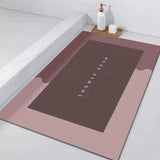 Soft Cushion Absorbent Non-Slip Quick-Drying Floor Door Mat