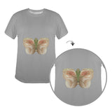 Bison Hide Butterfly Women's T-Shirt Made in USA