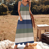 Adorn Narrow Band Sling Ankle Long Dress