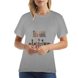 This Girl is Glowing Women's T-Shirt Made in USA