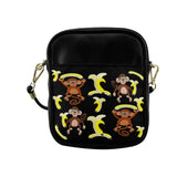 Bananas Monkeys Sling Bag (Model 1627)