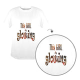 This Girl is Glowing Women's T-Shirt Made in USA