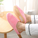 Women Indoor Slippers Warm Plush Home Anti Slip Floor Soft Silent Slides