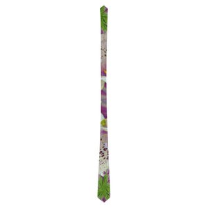 Digitalis Purpurea Flora Classic Necktie (Two Sides)