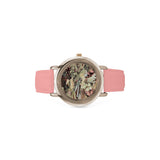 Green Mist Yuma Women's Rose Gold Leather Strap Watch(Model 201)