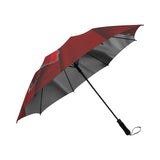 Two Tone Silk Rose Semi-Automatic Foldable Umbrella (Model U05)