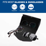 Lost Midnight Charcoal Stars Custom Foldable Glasses Case