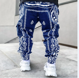 Men's European and American Trousers Multi-Pocket Pants