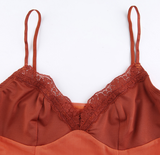 Women Street Vintage Lace Y2k See-Through Vest Sling Sleeveless Mesh Crop Tank Top