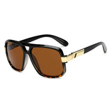 Long Keeper Square Sunglasses Unisex Design Couple Flat Super Star Cool Eyewear