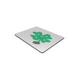Shamrock Green Clover Rectangle Mousepad