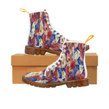 Red White Blue Flora Martin Boots For Women Model 1203H