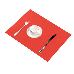 Pomegranate Solid Placemat 14’’ x 19’’