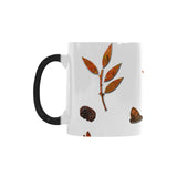 Leaves Pine Cones Custom Morphing Mug (11oz)
