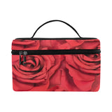 Radical Red Roses Cosmetic Bag/Large (Model 1658)