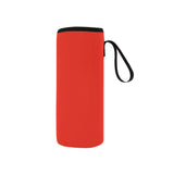 Pomegranate Solid Neoprene Water Bottle Pouch/Small