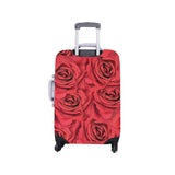 Radical Red Roses Luggage Cover/Small 24'' x 20''