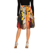 Autumn Blends Melete Pleated Midi Skirt (Model D15)