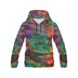 Ray of Twirls Women's All Over Print Hoodie (USA Size) (Model H13)