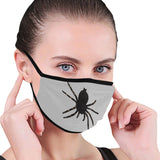 Black Spider Mouth Mask