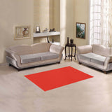 Pomegranate Solid Area Rug 2'7"x 1'8‘’