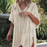 Sporlike Crochet Robe de Plage Pareos Women Swimwear Beachwear Coverups
