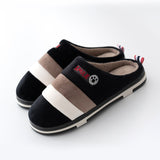 Shallow Cotton Anti Skid Mixed Color Man Woman Couple Matching Slippers