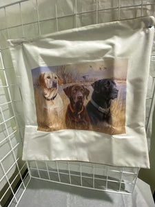 Labradors Print Pillow Case