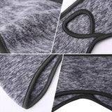 Sport Wide Unisex Ponytail Headband Warm Ear Cover Outdoor Fleece Sweat Scarf