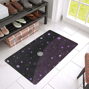 Lost Midnight Charcoal Stars Doormat 30"x18"
