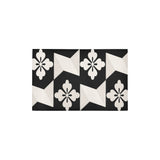Black White Tiles Area Rug 2'7"x 1'8‘’