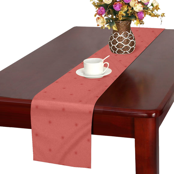 Sunset Dots Table Runner 14x72 inch