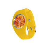 Grenadier Tangerine Roses Simple Style Candy Silicone Watch (Model 315)